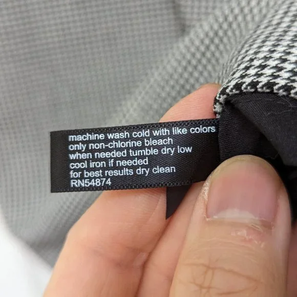 The Limited houndstooth sheath dress size 2 - Picture 4 of 5